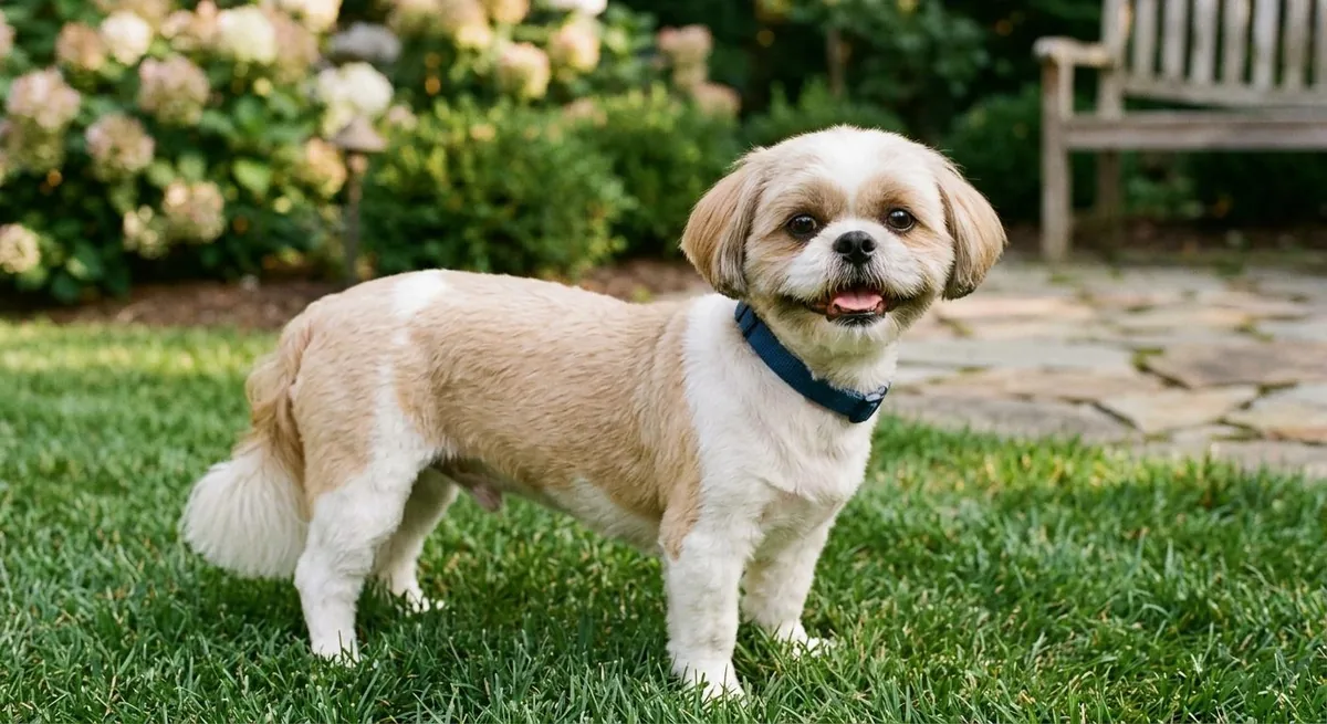 Shih Tzu with a puppy cut
