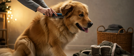 cold weather grooming dogs

