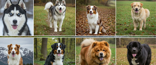 double-coated dog breeds 